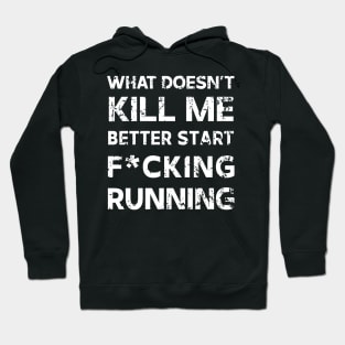 Start Running Runner Gift Hoodie